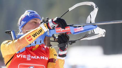 Deutschlands Biathlon-Frauen erlebten in der Staffel ein Desaster
