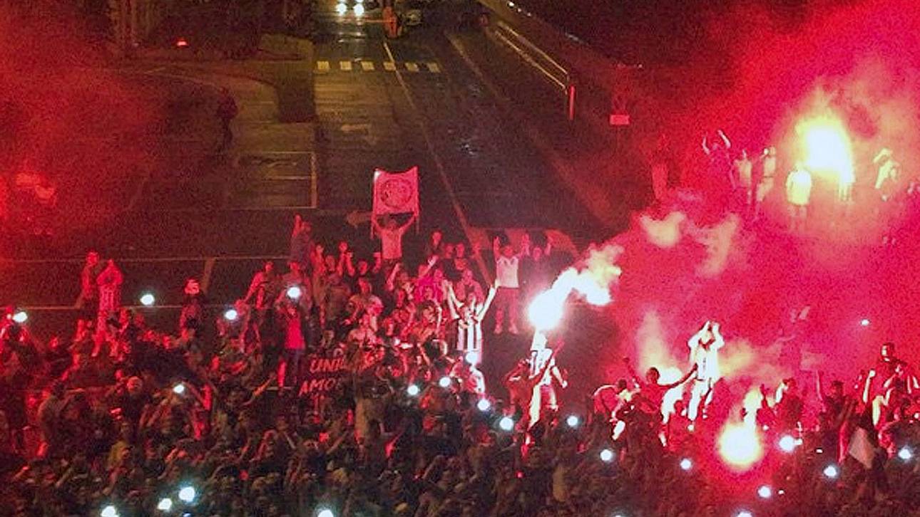 Juventus begeistert empfangen