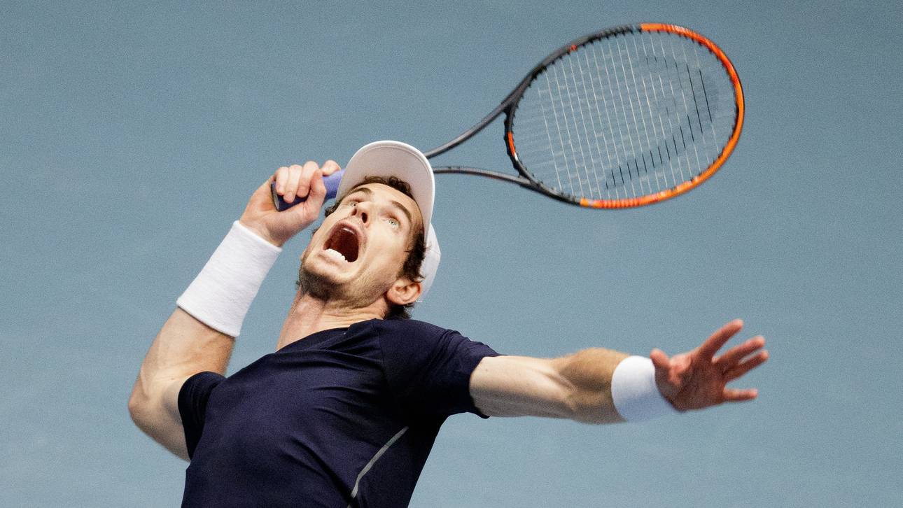 Murray fertigt Aufschlagriesen ab