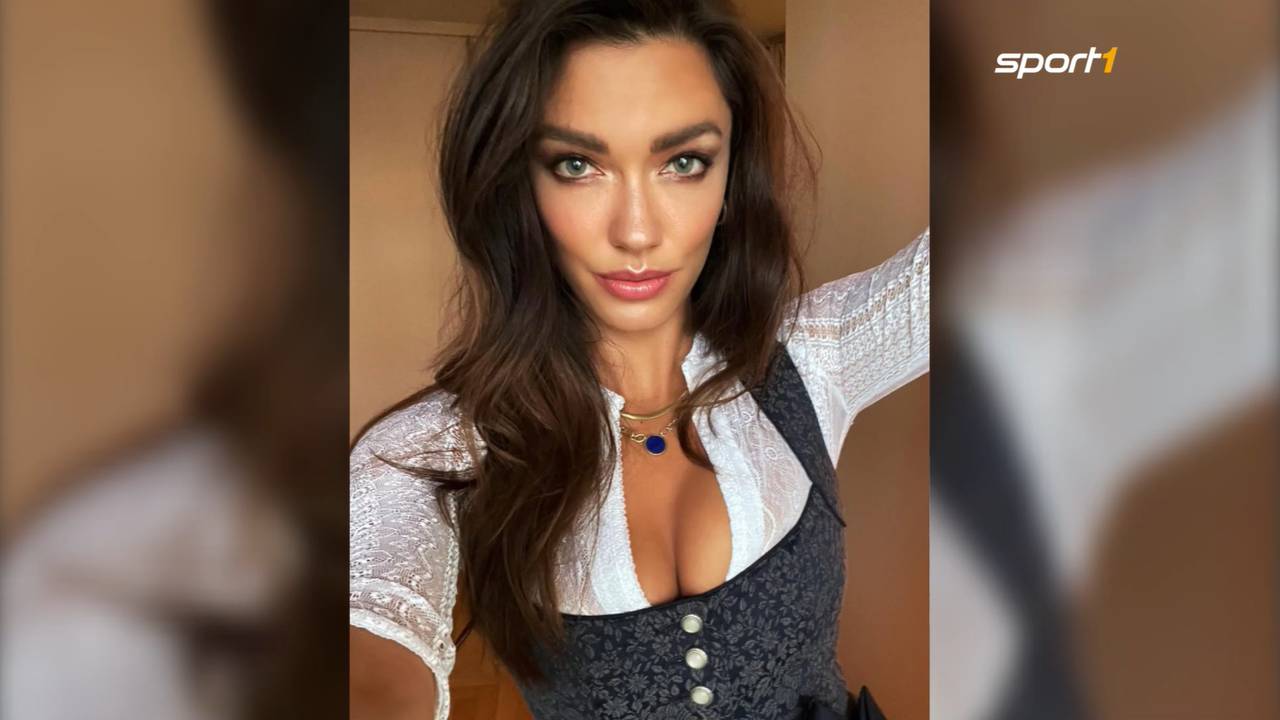 Die Frau vom österreichischen Keeper Heinz Lindner verzaubert das Oktoberfest