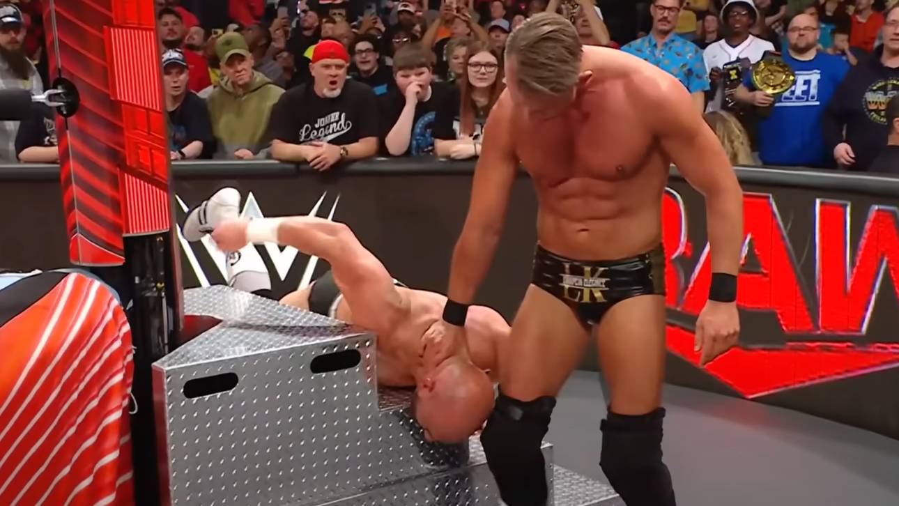 Hier schockt der deutsche Star die WWE-Fans