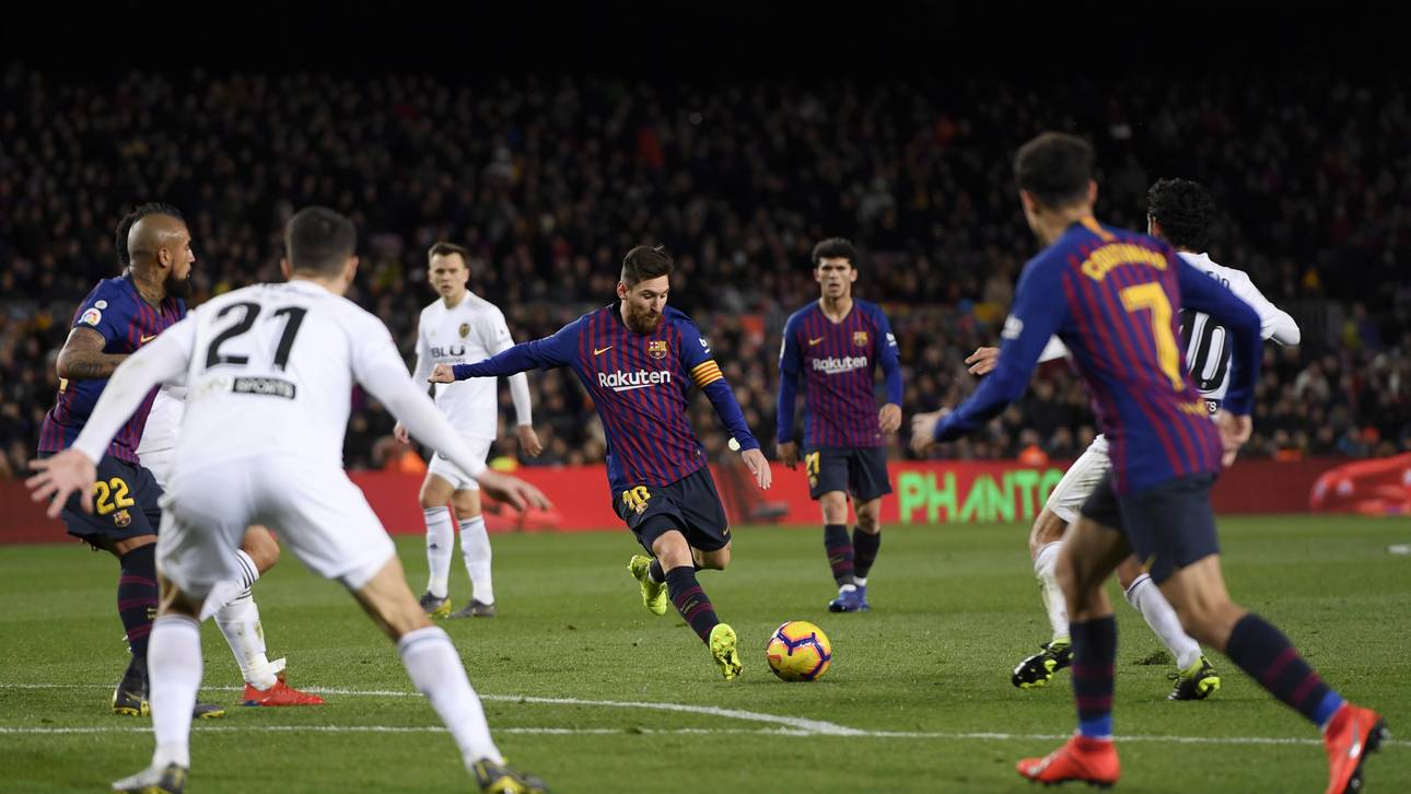 Barca verzweifelt an Valencia