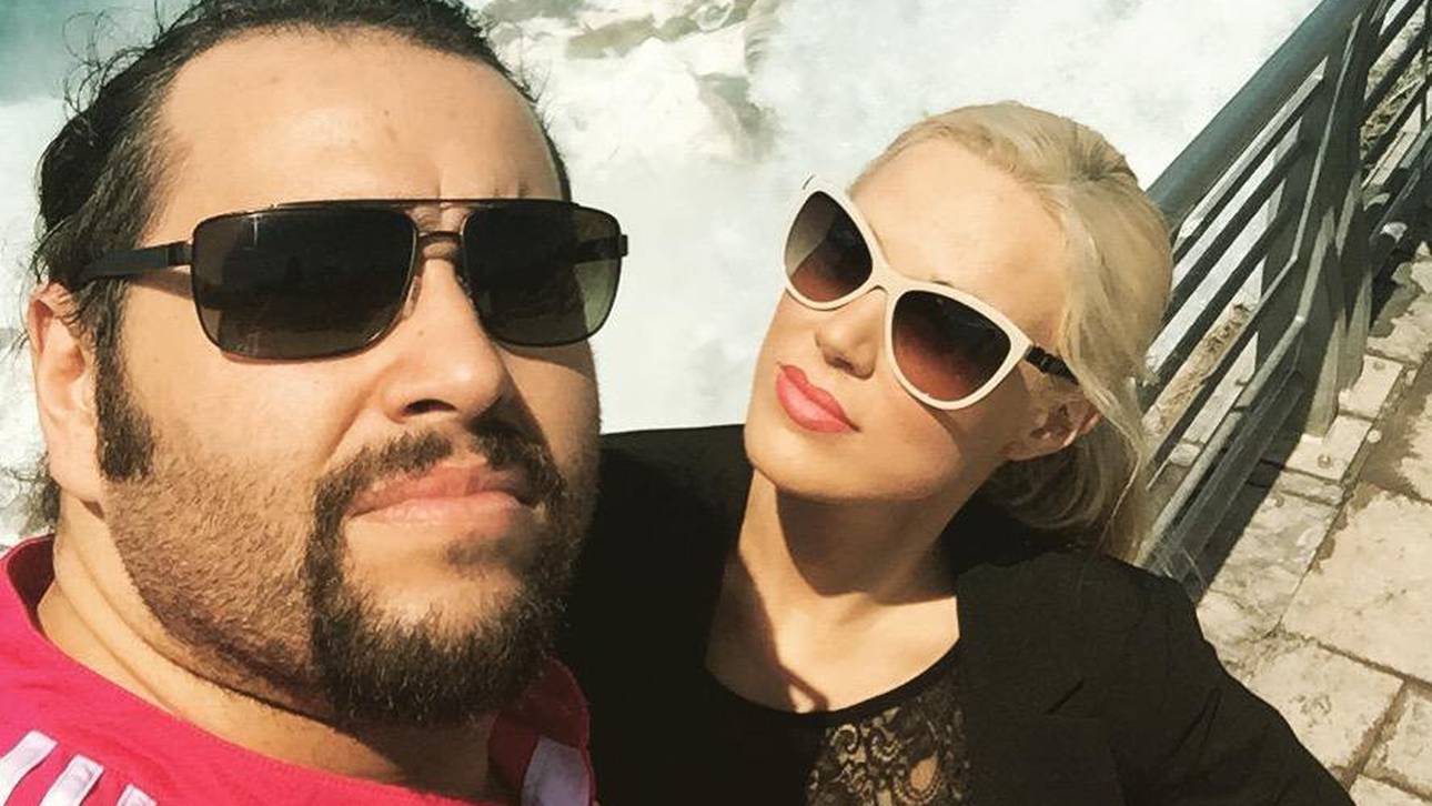 Auch privat ein Paar: WWE-Wrestler Rusev und Diva Lana