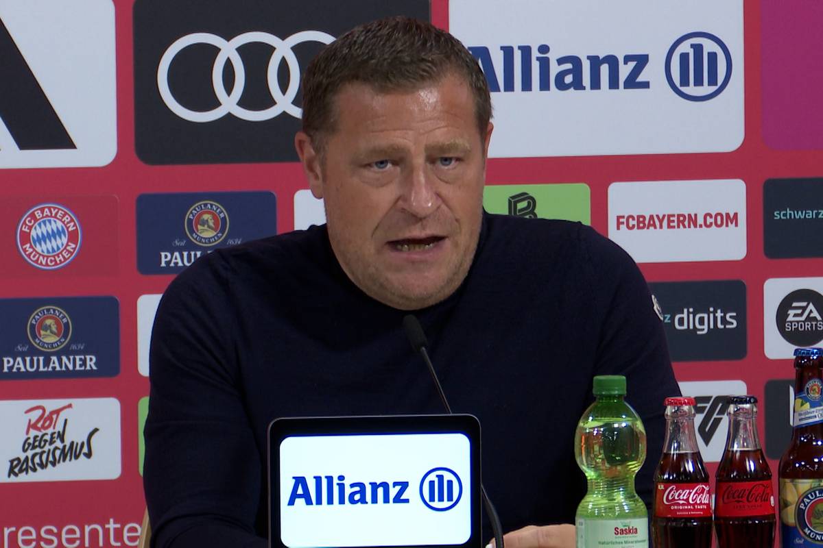 Bayerns Sportvorstand Max Eberl gibt ein Update zur aktuellen Transferplanung und verrät, ob sich der Stand bei Wunschspieler Nick Woltemade verändert hat.