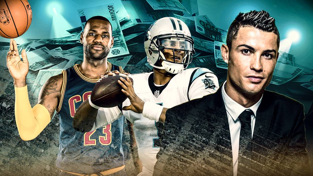 Wer aber hat weltweit die Nase vorn? SPORT1 zeigt die Spitzenverdiener der Sportwelt im Jahr 2016