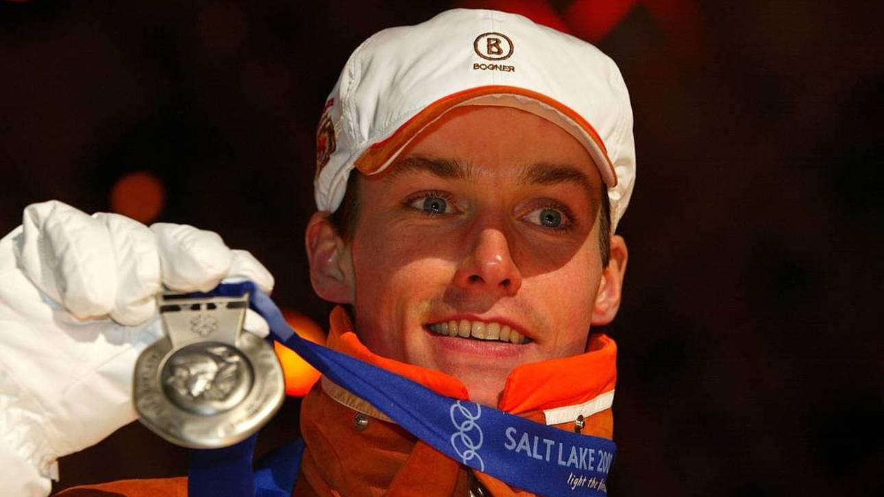 Sven Hannawald gewann bei den Olympischen Spielen in Salt Lake City Silber