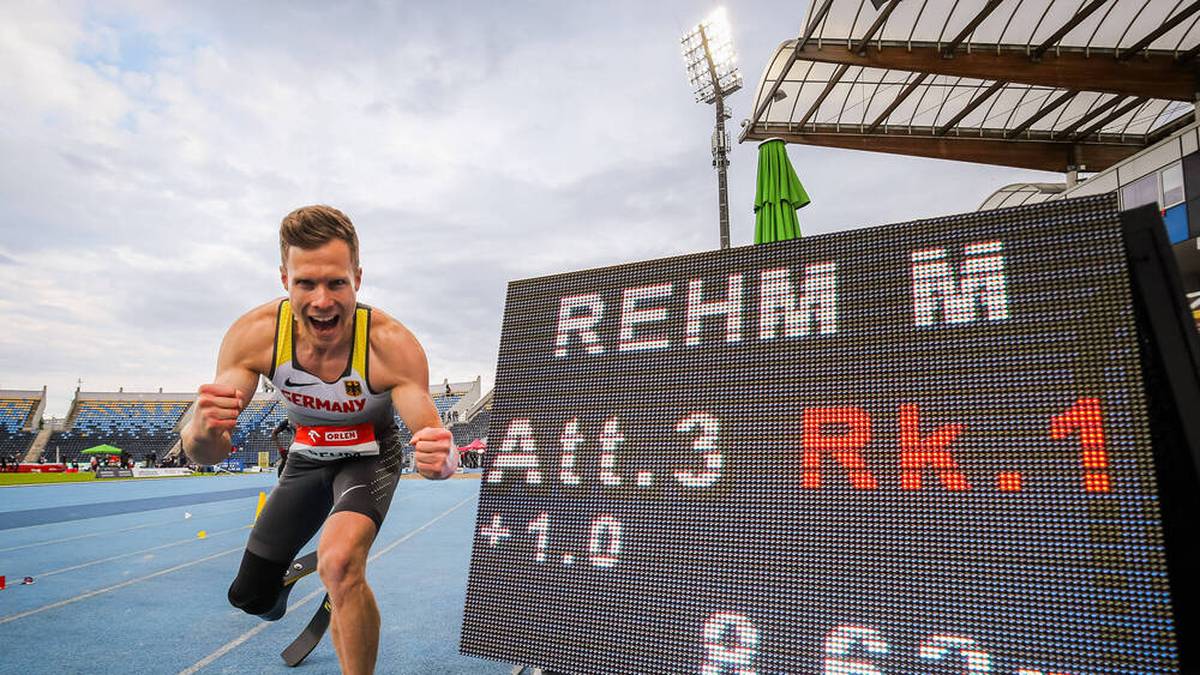 Markus Rehm sprang bei der Para-EM 8,62 Meter weit
