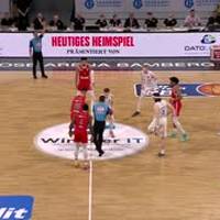 Spiel Highlights zu Bamberg Baskets - BG Göttingen (1)