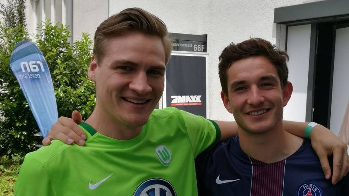 10. Benedikt "SaLz0r" Saltzer (l.): Mit dem Wolfsburger ist immer zu rechnen, national wie international. Dennoch schaffte er es knapp nicht aus seiner Gruppe bei FUT Champions in Berlin. Bei den Regionals in München schied er im Halbfinale gegen Agge (r.) aus.