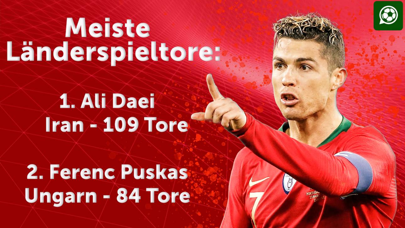 Cristiano Ronaldo eroberte Rang drei in der ewigen Torjäger-Liste