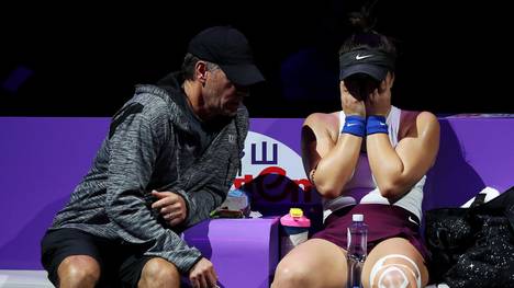 Bianca Andreescu leidet immer wieder an Knieproblemen