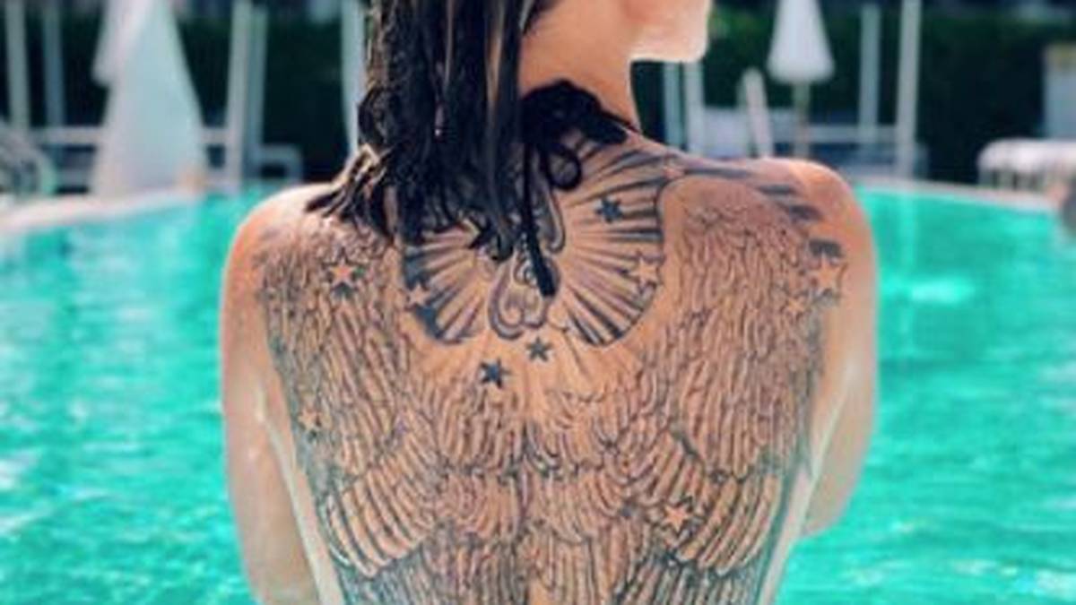 Welchen Rücken ziert dieses imposante Tattoo?