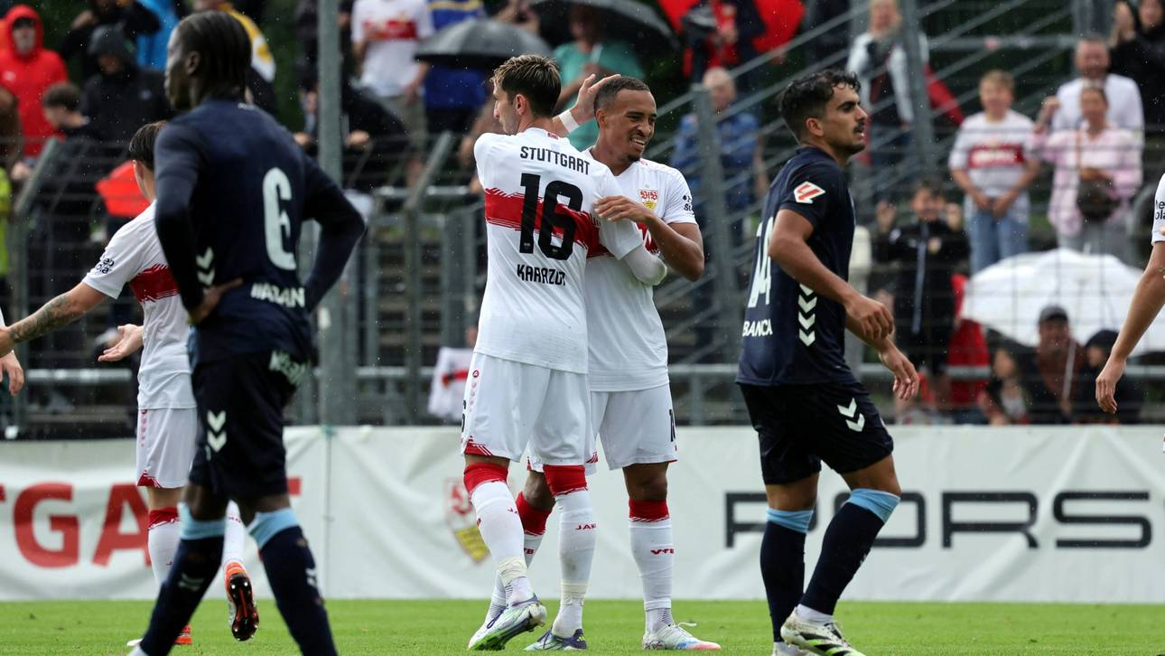 VfB siegt nach Unwetter