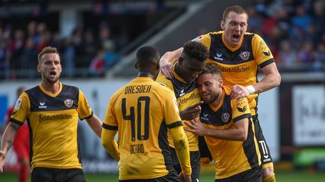 Dynamo Dresden hat einen wichtigen Auswärtssieg gelandet