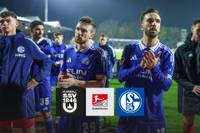 Es herrscht mal wieder Krisenstimmung bei Schalke 04, auch der jüngste Trainerwechsel zeigte keinen Effekt. Beim Aufsteiger in Ulm werden die Königsblauen mal wieder komplett hergespielt - und dürfen am Ende doch fast noch jubeln.