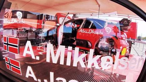 Zum ersten Mal sitzt Andreas Mikkelsen am Steuer des Citroen C3 WRC