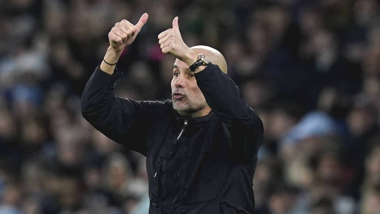 Pep Guardiola ist mit der Leistung der Schiedsrichter nicht einverstanden