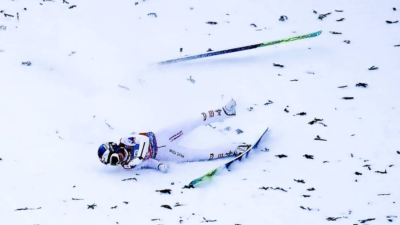 Stephan Embacher bei der Landung