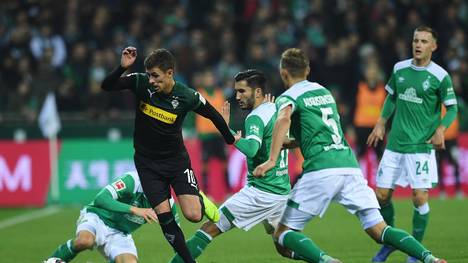 Zwischen Borussia Mönchengladbach und Werder Bremen geht es um wichtige Punkte im Kampf um Europa 