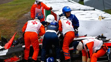 Jules Bianchi kollidierte in Suzuka mit einem Rettungsfahrzeug