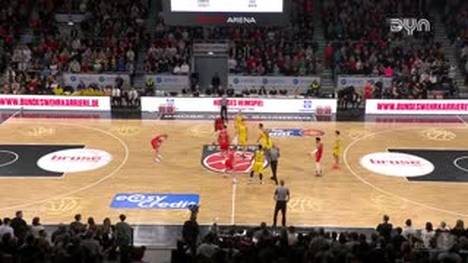 Spiel Highlights zu Bamberg Baskets - ALBA BERLIN (1)