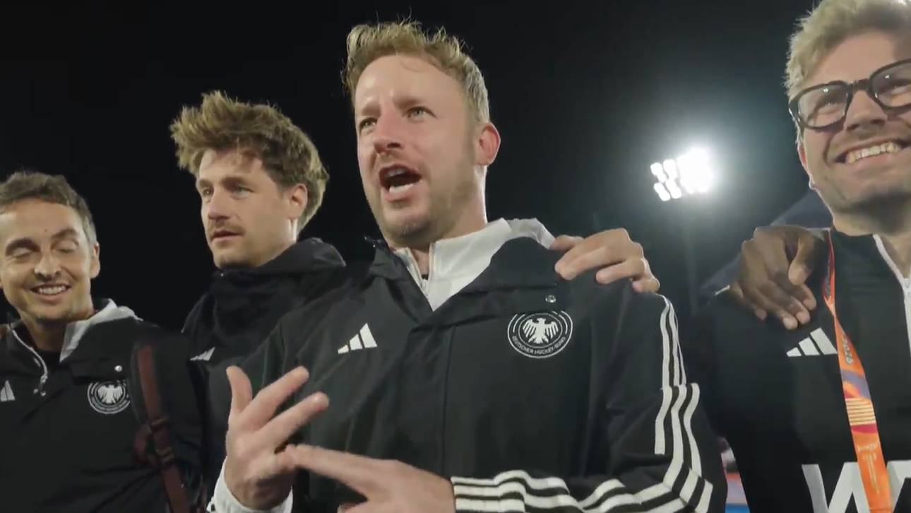„In zwei Tagen rutschen wir hier mit dem WM-Pokal“