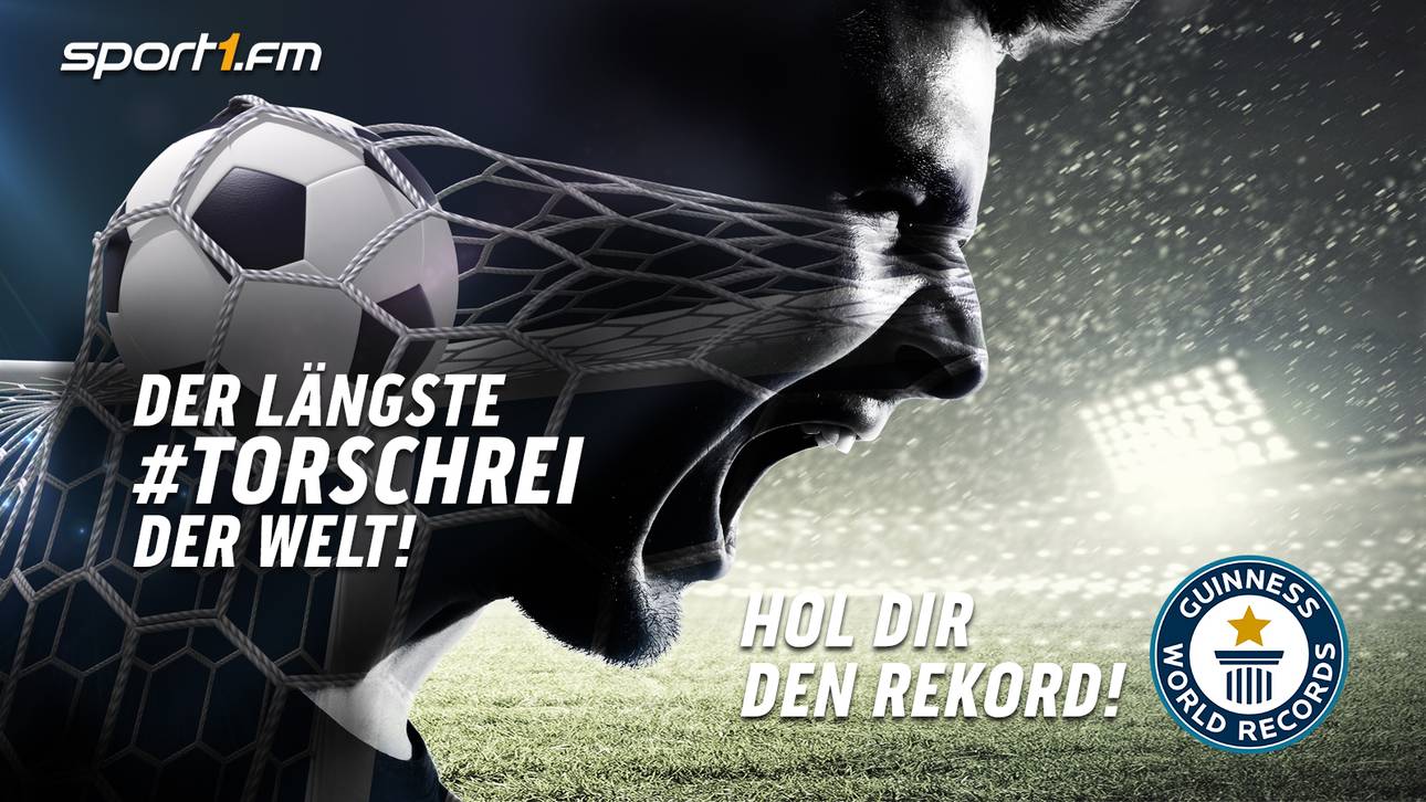 So wird Dein #Torschrei zum Weltrekord