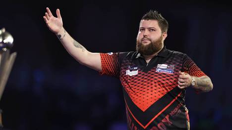 Michael Smith war vor der WM 2022 Neunter der Darts-Weltrangliste