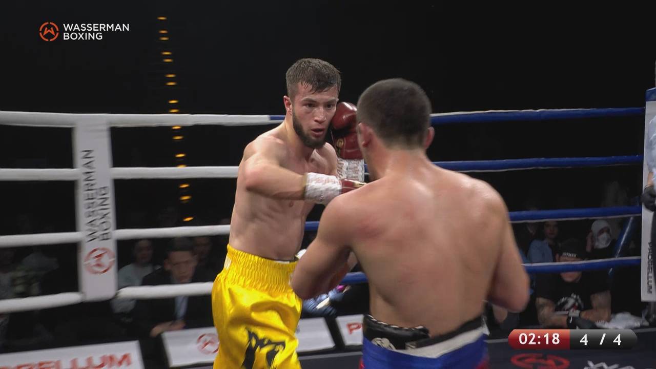 Boxen: Kampfabend von Wasserman Boxing: Der komplette Kampf von Hamsat Shadalov