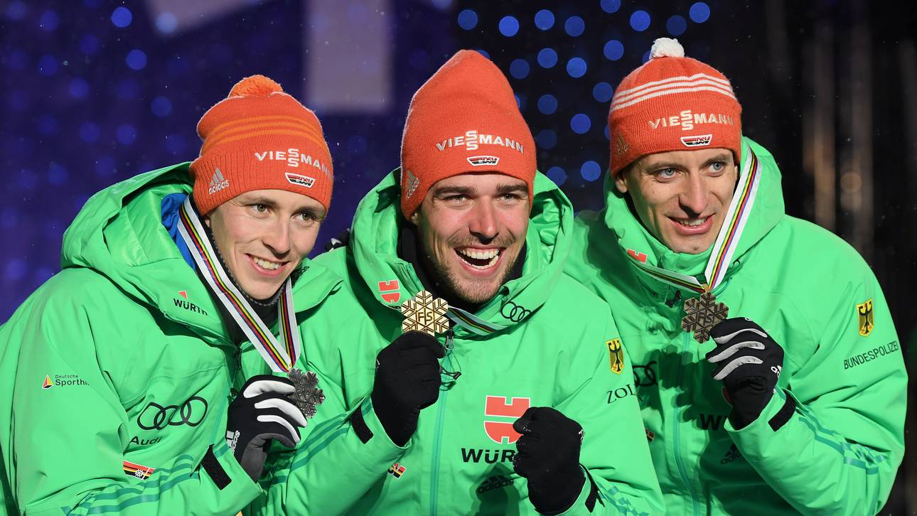 Kombinierer peilen Team-Titel an