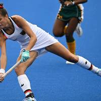 Die deutschen Hockey-Frauen testen derzeit in Wiesbaden, der Blick geht dabei auch schon Richtung Heim-Europameisterschaft in Mönchengladbach.