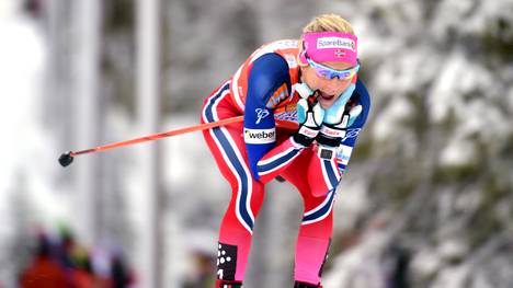 Therese Johaug gewann das Rennen in Lillehammer