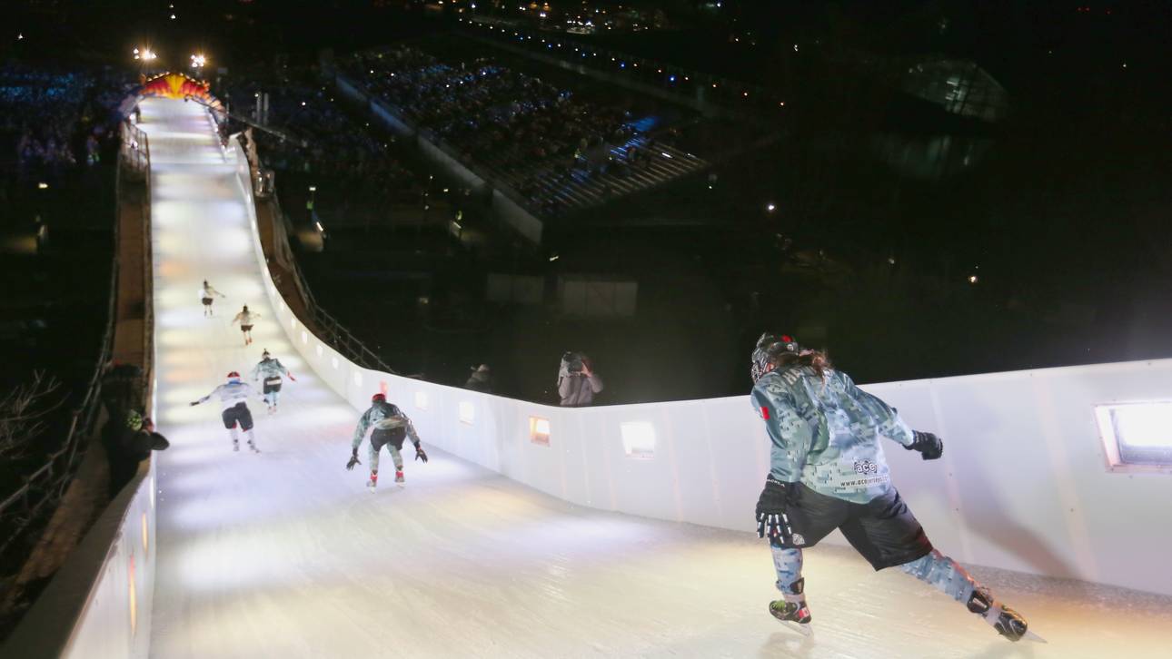 Crashed Ice: Naasz siegt in München