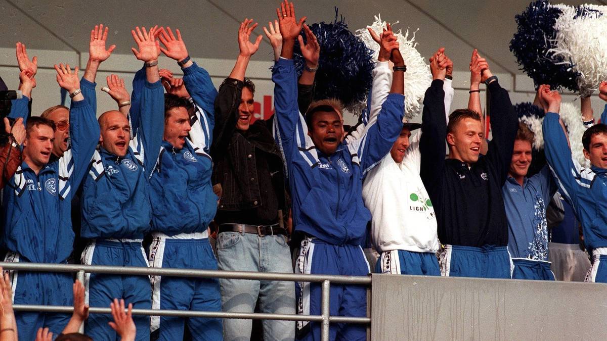 PLATZ 8 - fünf Mal aufgestiegen: MSV Duisburg (1991, 1993, 1996, 2005, 2007)