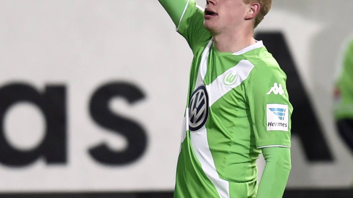Kevin de Bruyne erzielte beim 4:1-Sieg des VfL Wolfsburg über den FCBayern zwei Tore.
