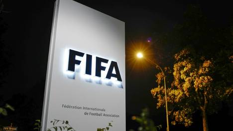 Die FIFA-Zentrale wurde Ziel einer Protestaktion 