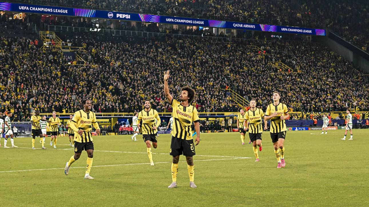 Karim Adeyemi brilliert bei dem 7:1 CL-Spektakel vom BVB