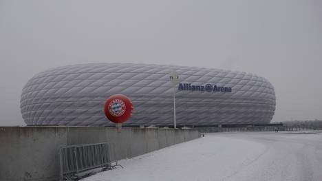Starker Schneefall in München