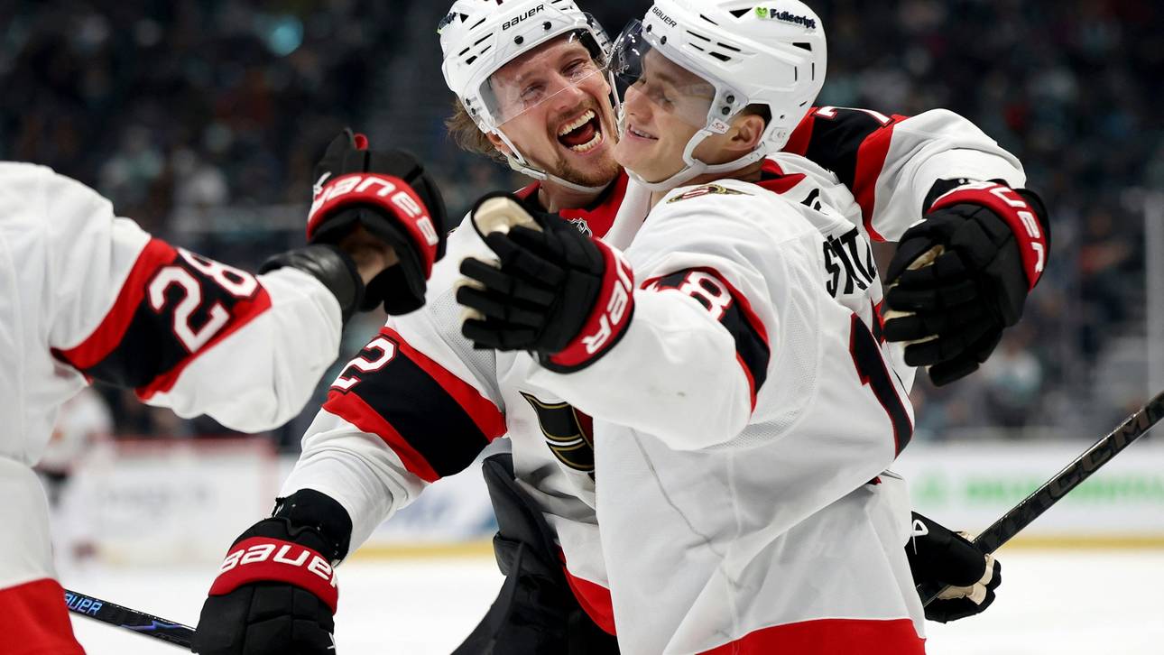 NHL: Stützle trifft für Ottawa