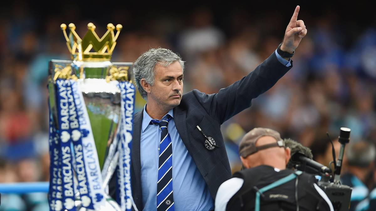 PLATZ 4 - JOSE MOURINHO (FC Chelsea, Manchester United): 576 Punkte aus 269 Spielen, drei Meistertitel - PUNKTESCHNITT: 2,14 pro Spiel