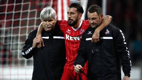 Dominic Maroh vom 1. FC Köln hat sich gegen Arsenal verletzt