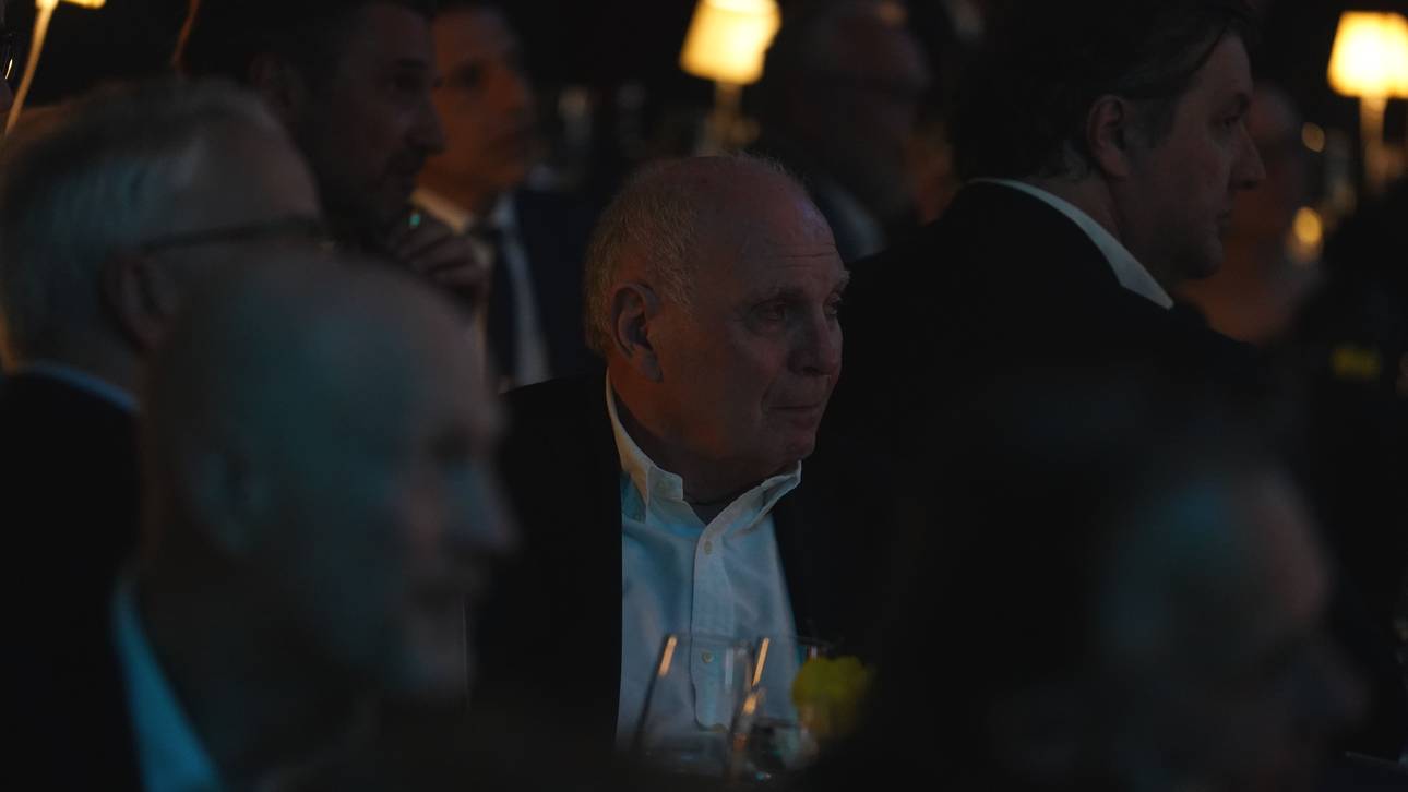 Uli Hoeneß bei der "Night of the Legends" 