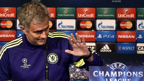 Chelseas Trainer Jose Mourinho
