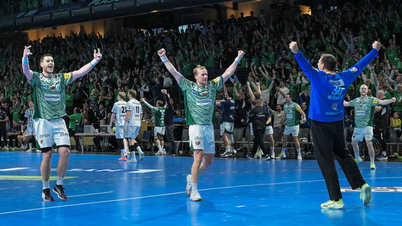 Die Füchse Berlin schlagen den THW Kiel