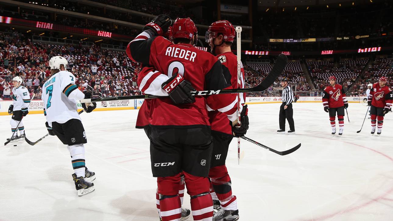 Rieder trifft bei Coyotes-Pleite