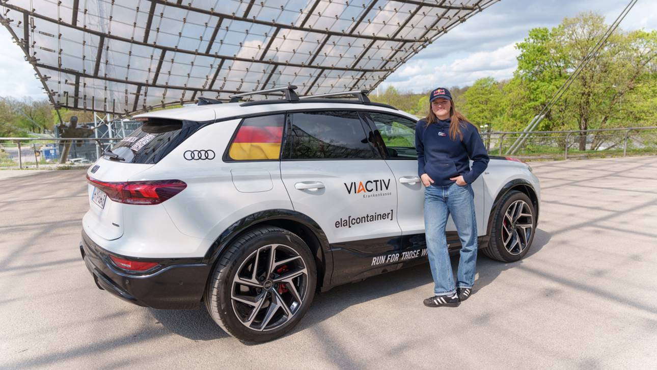 Als Catcher-Car-Fahrerin wird Emma Aicher beim Wings4Life World Run in München dabei sein