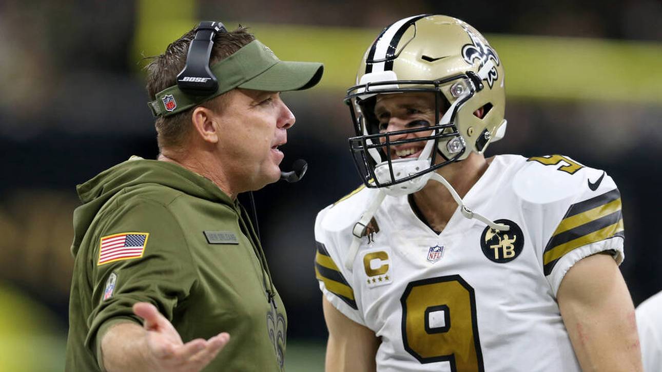 Headcoach Sean Payton und Quarterback Drew Brees prägten bei den Saints eine Ära