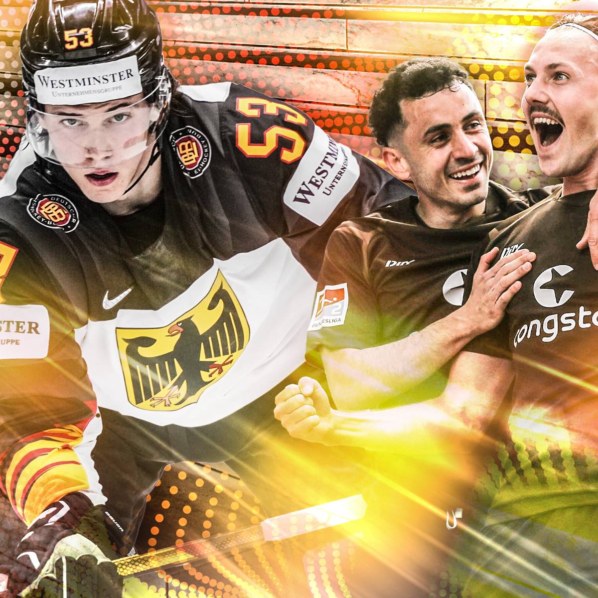 Super-Samstag auf SPORT1 mit Eishockey-WM, Bundesliga-Finale im Volleyball, XFL-Showdown und Top-Spiel der 2