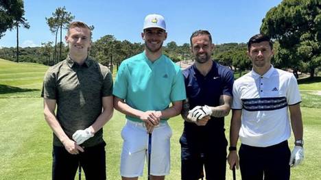 West Ham United trifft im Endspiel der UEFA Conference League auf die AC Florenz. Declan Rice und Co. genießen ihre Freizeit vor dem Finale.