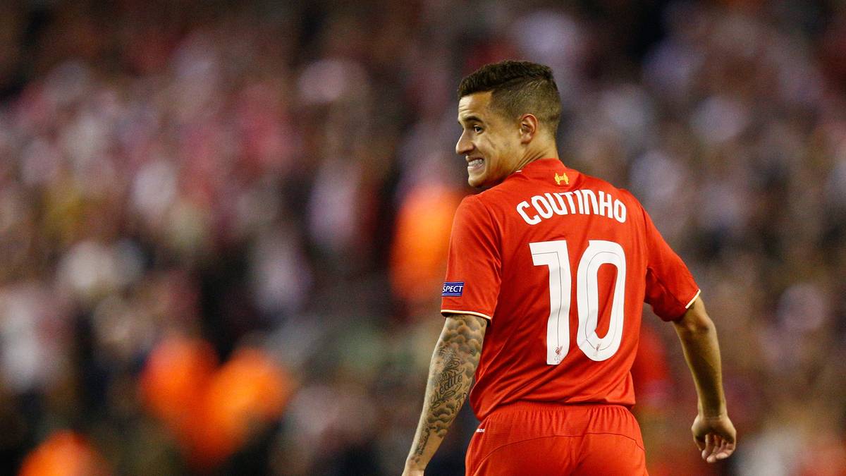 PHILIPPE COUTINHO (Brasilien, 23 Jahre, 88 PL-Spiele, 7 Liga-Einsätze 15/16)